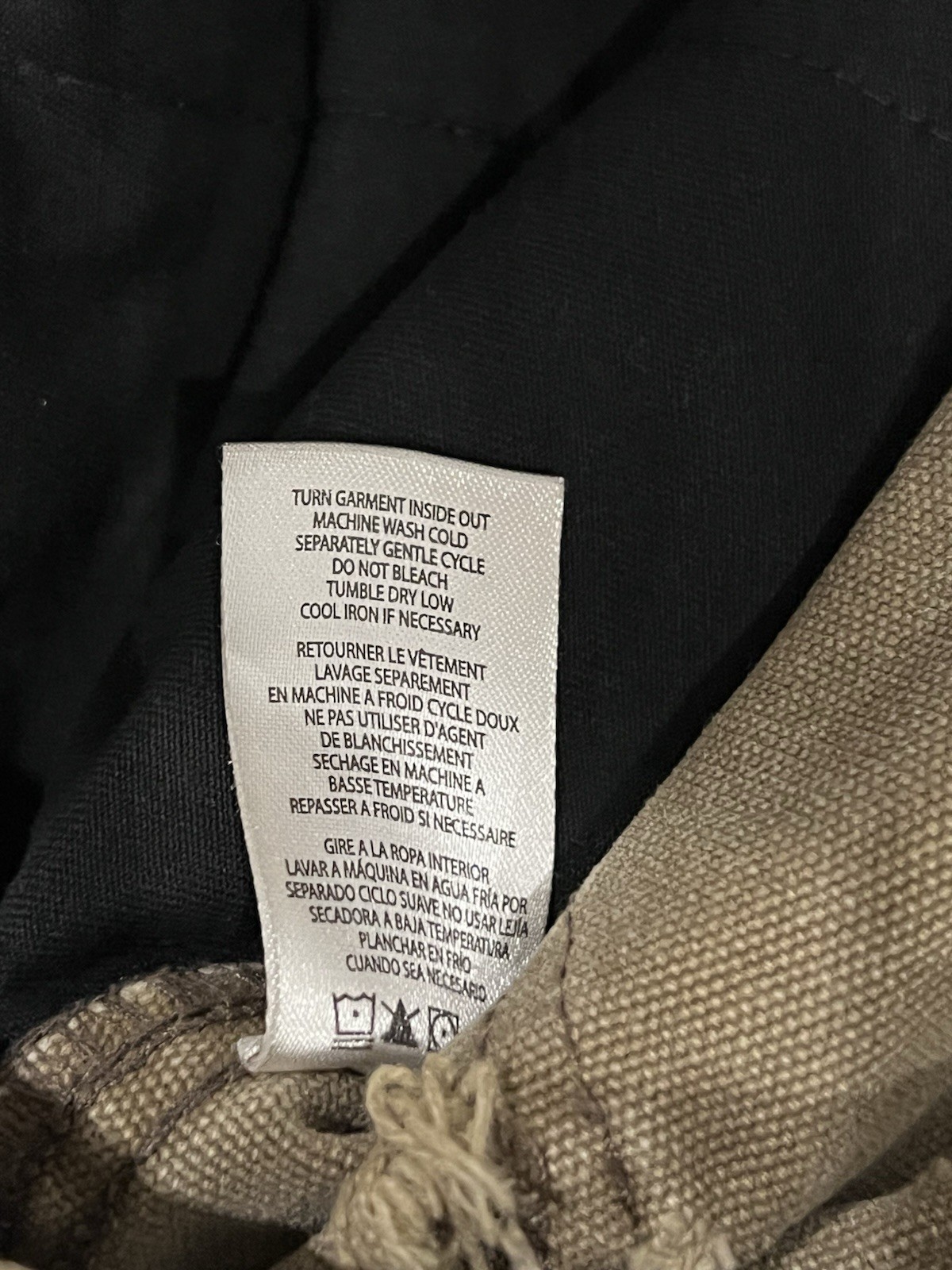 Elwood Industry Double Knee Carpenter Pants Size 31×29 Brown Beige