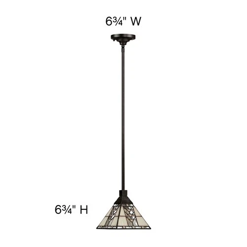 Hinkley Lighting H4717 Tahoe 1 Light 7"W Indoor Mini Pendant - Bronze - Picture 3 of 3