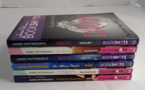 James Patterson Bookshots Flames Paperback Book Lot of 6