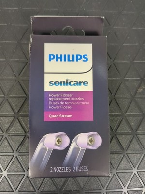 Power Flosser Quad Stream Tips White Philips Sonicare HX3062 HX3062/00