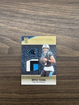 2024 Donruss Elite Numbers Game 3-Color Relic #’d /49 Bryce Young #NG-BYO W/Case