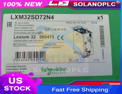 SND LXM32SD72N4 Servo Drive  Sealed In Box Fast Delivery US Free TAX