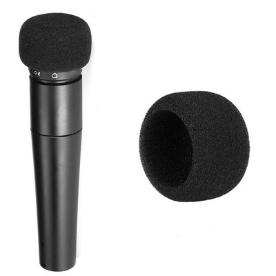 Für Shure SM57 spezielle Schaumstoff Mikrofon Abdeckung schwarzer Schwamm für