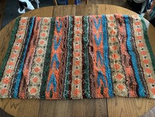 Aztec Latch Hook Rug/ Wall Hanging Complete