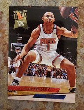 David Wesley RC 1993-94 Fleer Ultra Basketball Rookie Card #299 New Jersey Nets