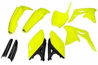 Kunststoff Verkleidung Kit Full Suzuki RMZ 250 2010 - 2018 Ufo Plast Fluo Gelb