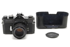  Near MINT w/ Case Pentax SP Black SLR SMC Takumar 55mm f1.8 From Japan