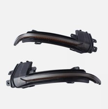2x Spiegelblinker Außenspiegel Laufblinker Schwarz für Audi A3 8P A4 8K B8 A5 8T