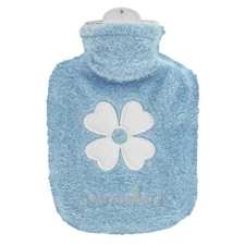 Hot Water Bottle 500ml Small Hot Water Bottle with Cover Warm Water Bag with ...