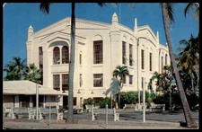 Vintage Lake Worth Florida Chamber of Commerce Building Postcard