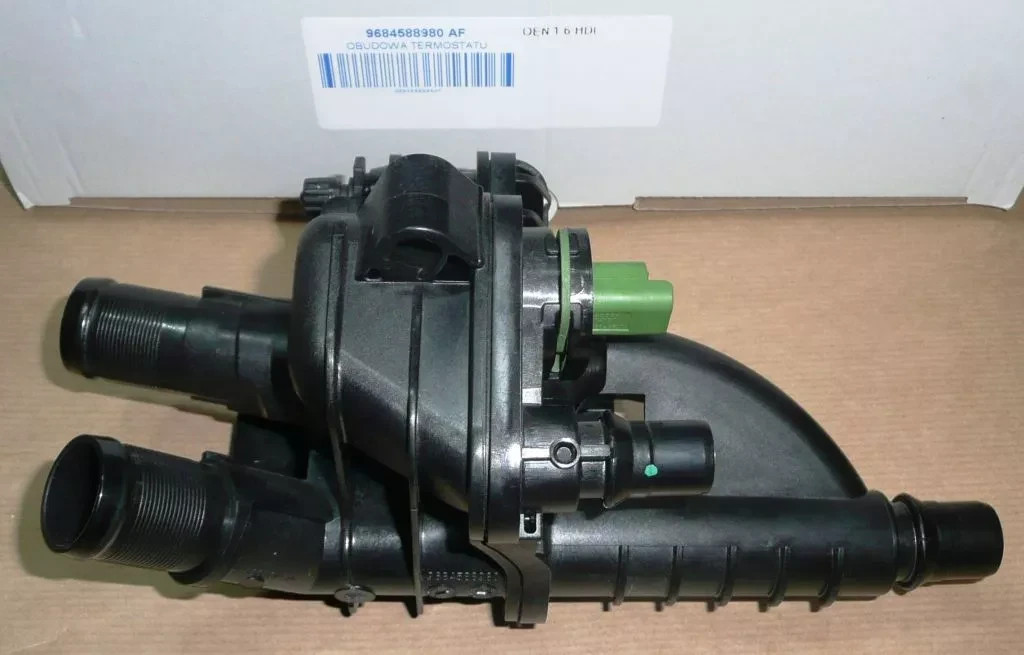 Boîtier thermostat 9684588980 régulateur de température eau pour Peugeot 206 et Citroën C4
