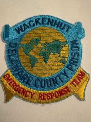 Wackenhut Delaware County Prison Emergency Response Team Patch