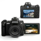 68MP 4K Mirrorless Camera With Beauty Mode Flip Screen & 28x Digital Zoom