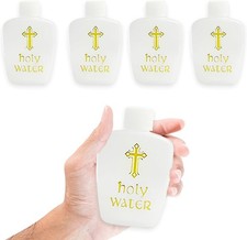 5Pcs Holy Water Bottles Holy Water Empty Containers 60ml Holy Water Plastic Bott