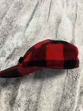 Woolrich Red/ Black Wool Hat 
