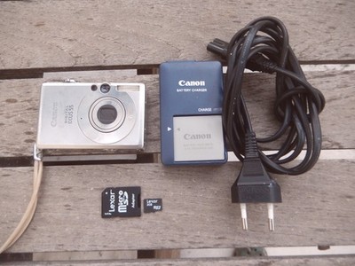 Canon Digital IXUS 55,  5.0MP  SD Card 2GB Tested And Working