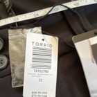 New Torrid Studio Signature Ponte Stretch Trouser Straight Leg Black Pants 22T  — photo 9