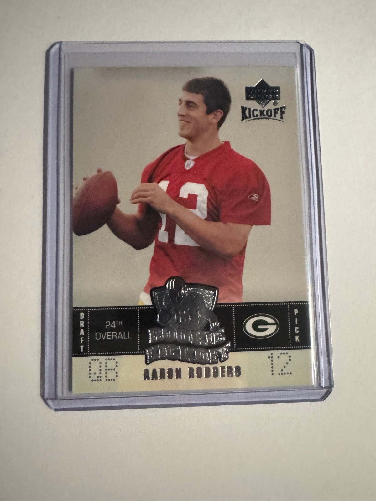 2005 Upper Deck Kickoff - Rookie Kickoff Aaron Rodgers #91 (RC)