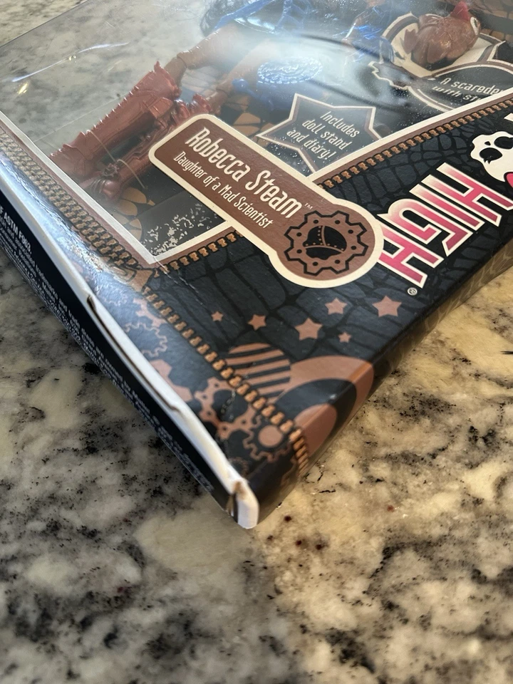 Monster High Rebecca Steam 2012 nuevo en caja (generación 1) - escaso/difícil de encontrar Foto 4 de 4