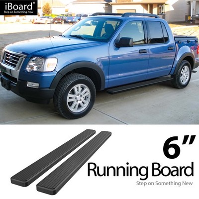 Running Board Side Step Nerf Bars 6in Black Fit Ford Explorer