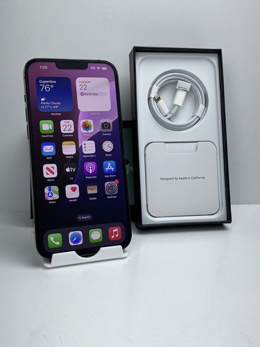 Apple iPhone 13 Pro Max A2484 128GB Alpine Green! Factory Unlocked! Clean IMEI!