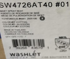 TOTO SW4726AT40 S7 Washlet Elongated Bidet Toilet Seat New In Box