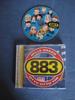 CD ''Mille Grazie von 883 Otto Otto Tre'' Italienische Pop Musik Max Pezzali''