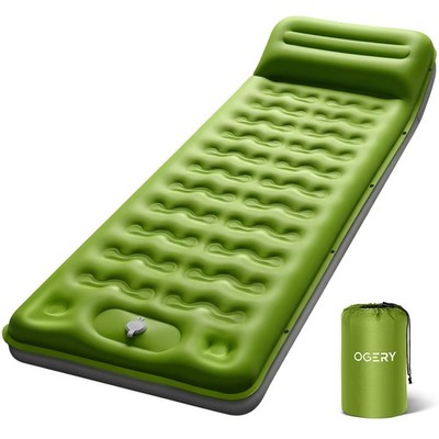 OGERY Sleeping Pad Ultralight Inflatable Sleeping Pad for Camping with Pillow