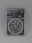 ANACS 1776-2026 MS-70 American Silver Eagle First Strike, Flag Privy OverStrike