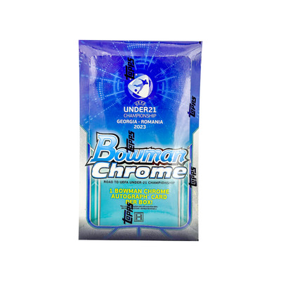 Topps Bowman Chrome Road to UEFA Under-21 Hobby Box 2022