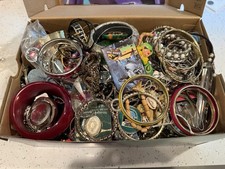 Huge 10.72 Lbs Lot of Wear and Repair Vintage to Modern Scrap Craft Jewelry
