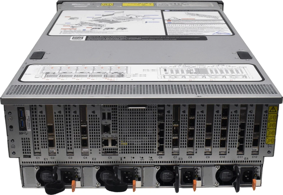 IBM Power E850 Server 4x Power8 CPU 1,5TB RAM PC3 8x SFF 2,5 4U 4x VRM CCIN27 - Bild 3 von 4