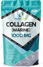 Collagen Marine (1000mg) Supplement for Skin Anti Ageing Tissue Joints Bones &