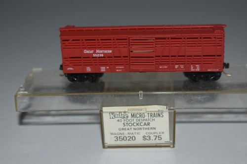 Coche Stock Kadee 35020 Great Northern 40' escala N puerta única 55236 C54793 | Zustand: Used