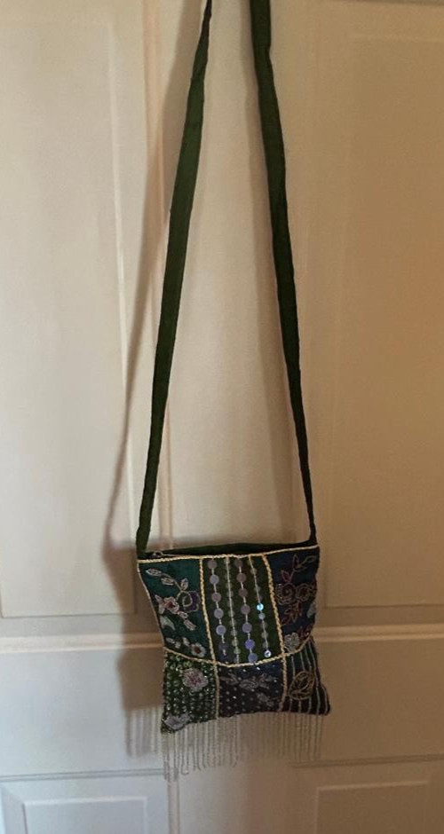 Vintage Handmade, Embridered, and Beaded Patchwor… - image 3