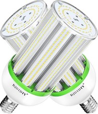2-Pack 1000W Equivalent LED light bulb,5000K,15000lm,E26/E39 100Watts 5000k