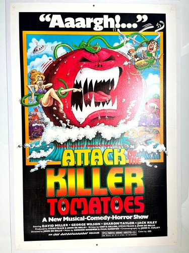 Attack of The Killer Tomatoes (1978) US One Sheet Movie Poster LB