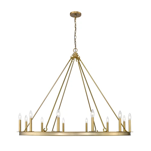 12 Light Chandelier - Picture 5 of 6