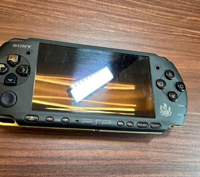 Monster Hunter Limited Model PSP 3000 Matte Black Gold Console