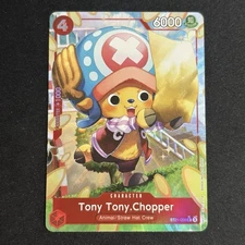 Tony Tony.Chopper Parallel ST21-008 - One Piece Starter Deck EX: Gear 5 Foil NM