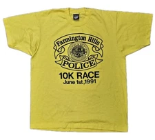 Screen Stars Best T Shirt Size XL Vintage 90's Made In USA 