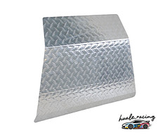 Fit EZGO TXT/PDS Golf Cart 94 up Aluminum Diamond Plate Front Bumper Shock Cover