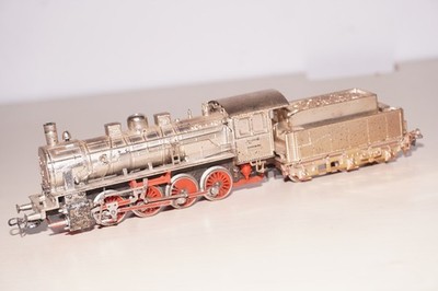 RF29/7] Piko H0 BR 55 Schlepptender Dampflok vergoldet selber lackiert? ohne OVP