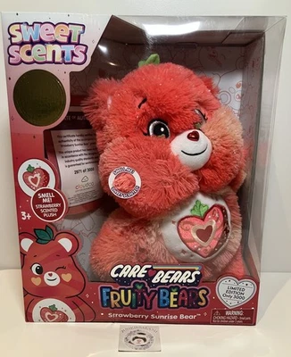 CLOUDCO Care Bears Scented Fruity Bears Strawberry Sunrise Bear Limited 3000 NIB