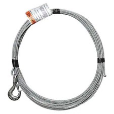 Oz Lifting Products Ozgal.19-80B Cable, Galvanized Steel, 800 Lb.