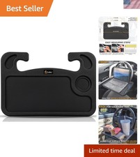 2 in 1 Car Steering Wheel Desk Tray for Laptop Car Mount with Pen Holder ...