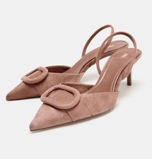 ZARA SLINGBACK TACCHI TAGLIA 7,5 US