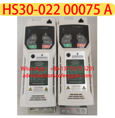HS30-022 00075 A Used HS30-022 00075A，Variable Frequency Drive，1.5kW