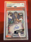 2024 Topps Cosmic Chrome Football Caleb Williams Autograph /75 PSA MINT 9 Rookie