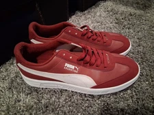 SIZE 11 - NEW - Puma Mens Argentina NBK 354783 04 Red Casual Shoes FREE SHIPPING